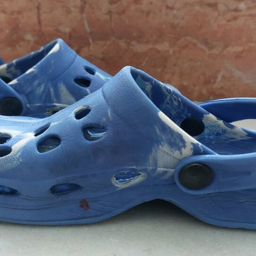 Pepperts kids clogs blue, like new, size 31