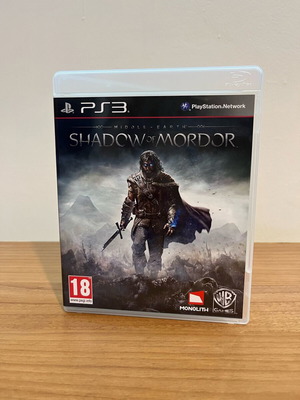 Shadow of Mordor PlayStation 3 game like new