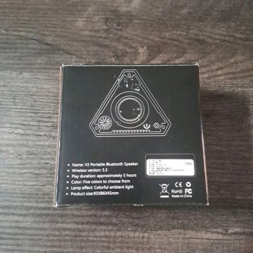 Bluetooth speaker with LED like new