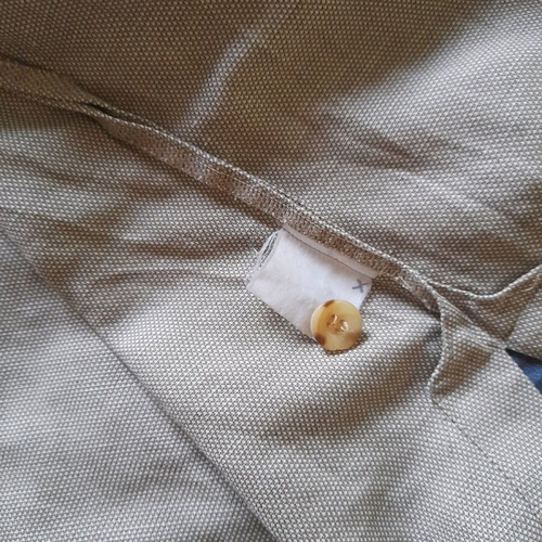 Linen shirt used like new, beige, large-xl