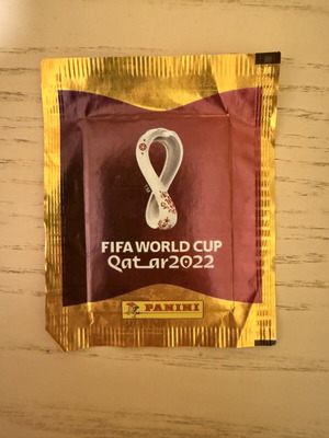 Panini FIFA World Cup Qatar 2022 sealed sticker pack