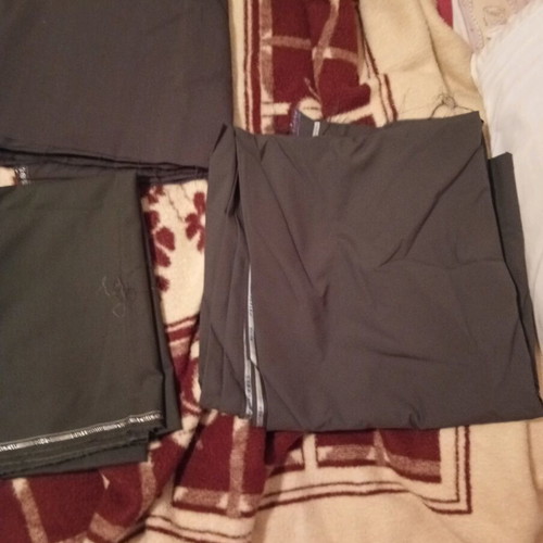 Khaki fabrics pack of five, new, durable for multiple uses
