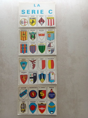 Calciatori Stickers Serie C 1977/78 like new