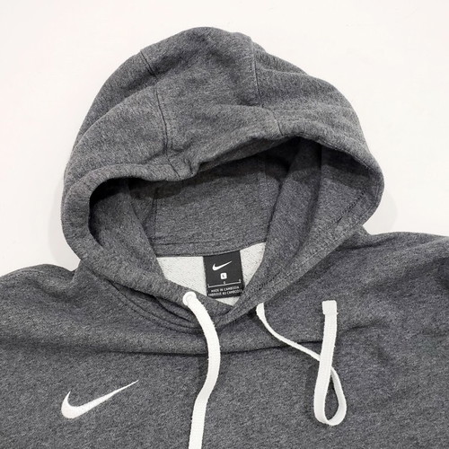 Nike AR3239 Team Club 19 Fleece Hoodie like new, men's M-L, gray