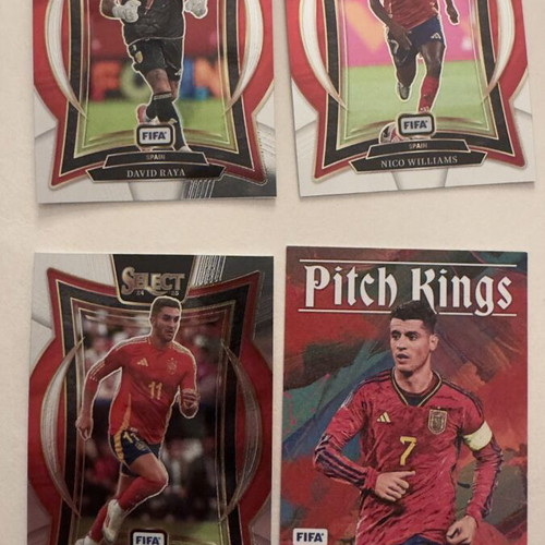 Spain Loot Panini Donruss 2023/24 and Panini Select 2024/25 cards like new