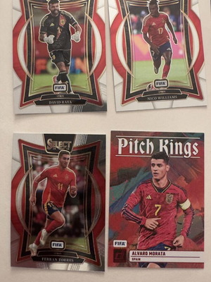 Spain Loot Panini Donruss 2023/24 and Panini Select 2024/25 cards like new