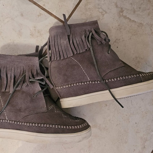 Lamberjack ankle boots used, gray, size 37
