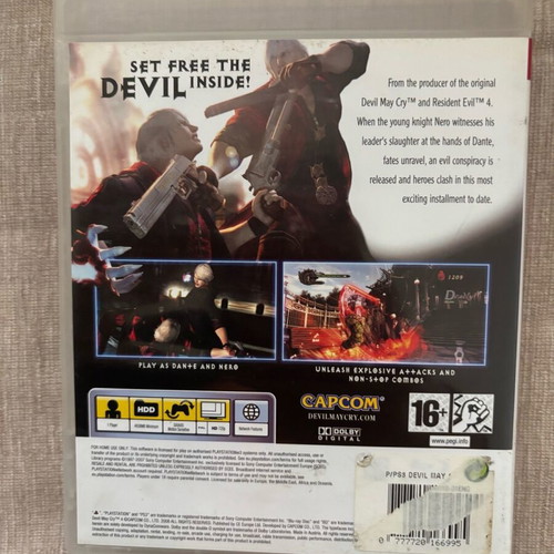 Devil May Cry 4 PlayStation 3 used, English version