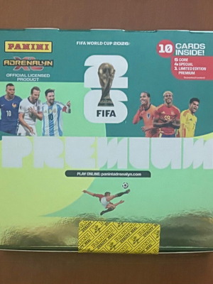 World Cup 2026 Adrenalyn XL Panini Premium Pack καινούριο, σφραγισμένο κουτί