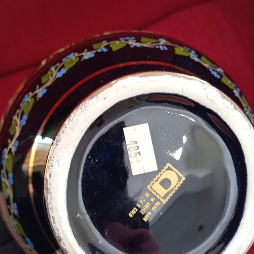 Vintage porcelain amphora vase from the 70s, like new
