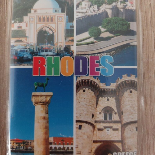 Rhodes magnet set new, pack of three