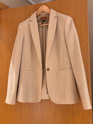 Massimo Dutti beige jacket like new, size M