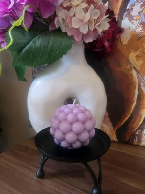 Bubble Candle custom made from soy wax