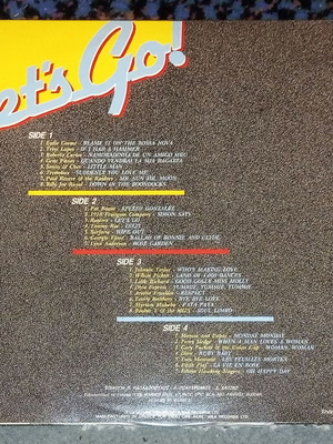 Let’s Go LP double record 1986 used, pop