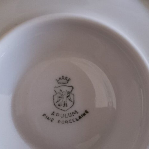 Espresso porcelain cups set of 6 with saucers new in box
