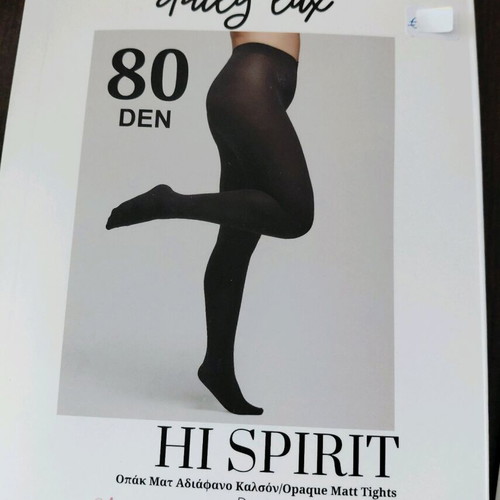 Ider opaque matt tights 80den black, pack of 2, new