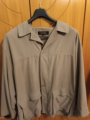 Bachrach men's jacket XL beige vintage like new