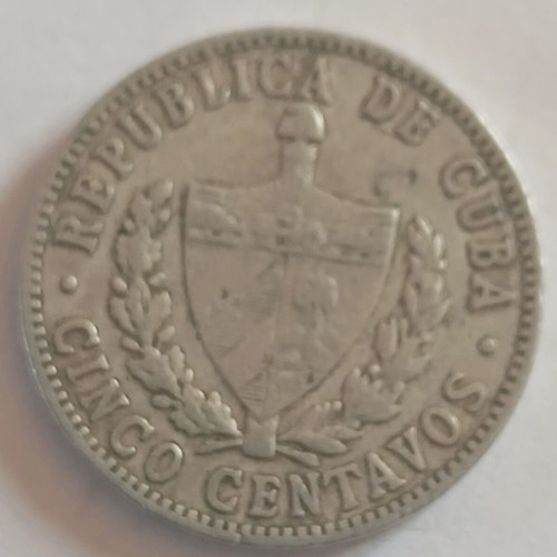Cuba 1968 coin used