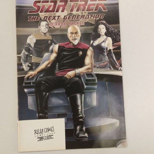 Star Trek the Next Generation Mirror Broken comic used 2017 IDW