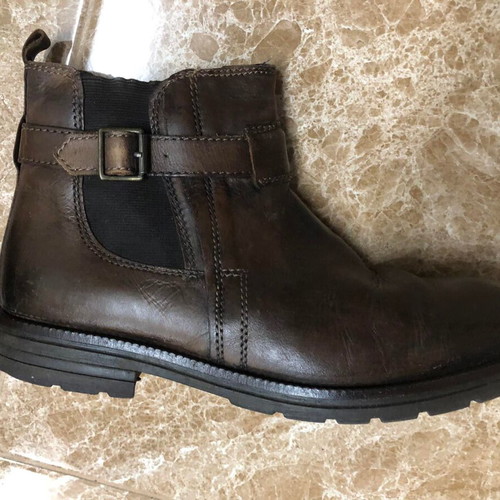 Canguro ankle boots used, size 43, brown leather