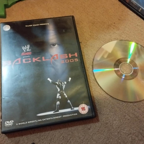 WWE Backlash 2005 DVD used, very good condition in English
