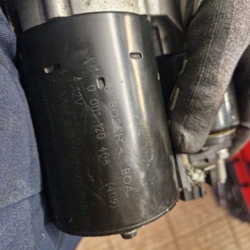 Bosch starter motor 02T 911 023 M used for Audi, VW, Seat, Skoda