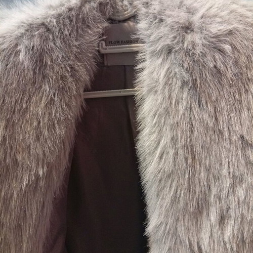 Eco fur new gray, size large