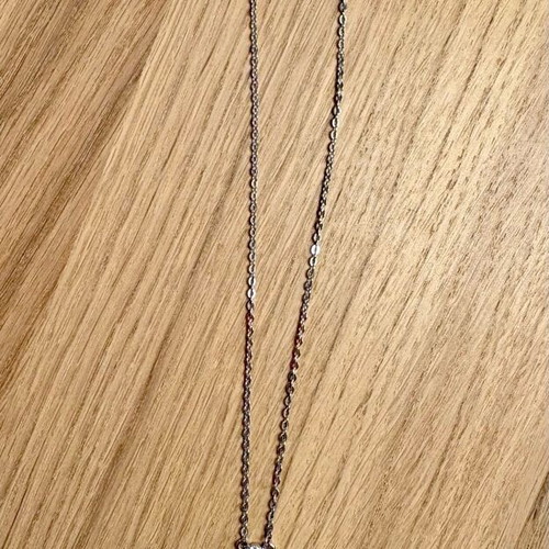 Swarovski necklace new, silver