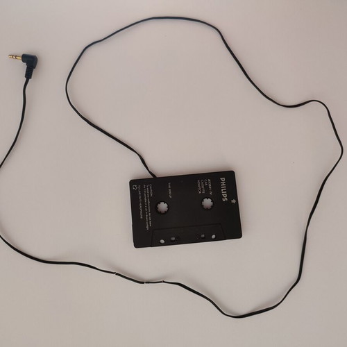 Philips AY3501 IV Car Cassette Adaptor used, vintage