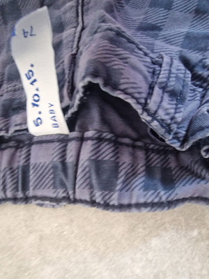 Pants used, size 74