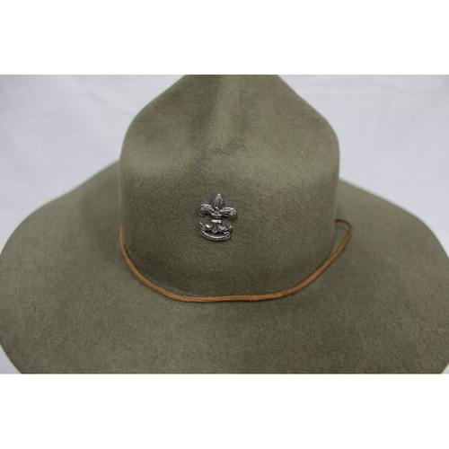 Greek scout old wide-brimmed hat used