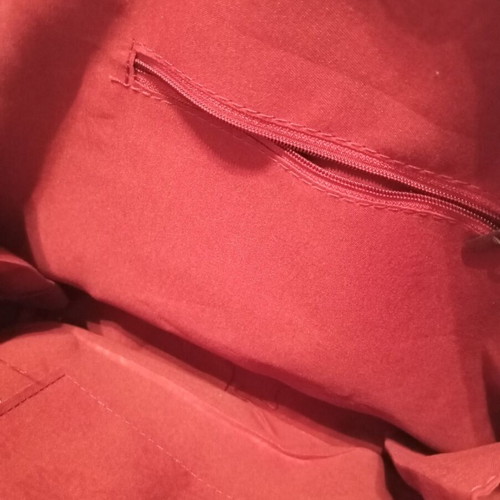 Backpack bag with croc-effect, grey