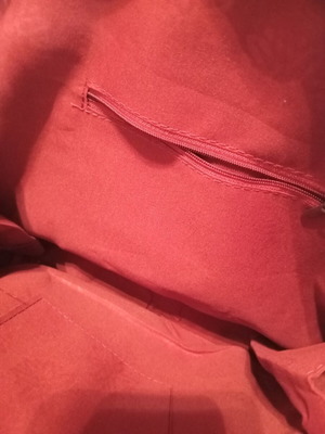Backpack bag with croc-effect, grey