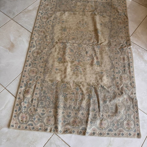 Cotton rug from India like new, 89 x 145 cm