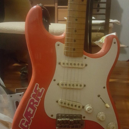 Squier Stratocaster by Fender 1982-3 collectible guitar like new