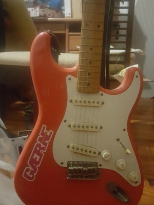 Squier Stratocaster by Fender 1982-3 collectible guitar like new