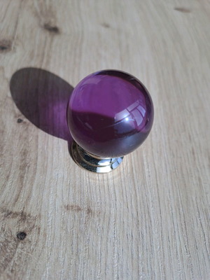Furniture knob oro-purple new