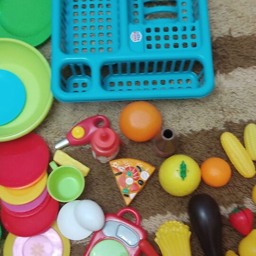 Children's kitchen toys used, pack of 143 pieces