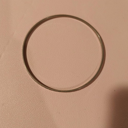Bracelet handcuffs silver color like new
