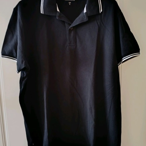 Terranova polo shirt black, size L, like new