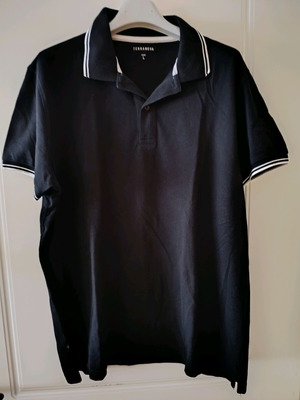 Terranova polo shirt black, size L, like new