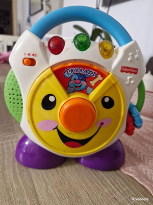 Fisher Price baby toys like new, CD player and ball slide track