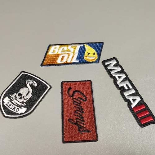 Mafia III Ultra Rare Promo Patches new embroidered set