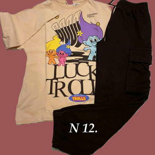 Package N 12 like new, multicolored for girls