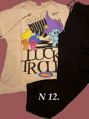 Package N 12 like new, multicolored for girls