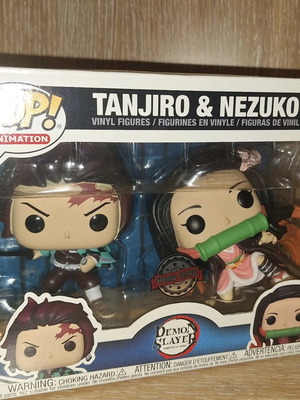 Nezuko and Tangiro special edition Funko pop official
