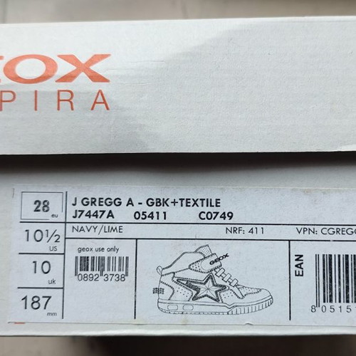 Geox boys' boots used, size 28, blue