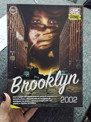 Brooklyn 2002 board game like new, mystery puzzle game