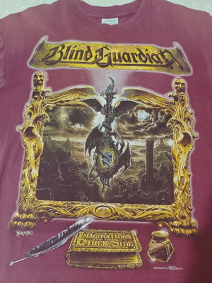 Blind Guardian Imaginations From The Other Side 1995 T-Shirt used, L