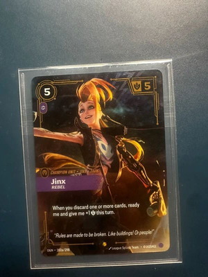 Jinx εναλλακτική κάρτα League of Legends καινούργια